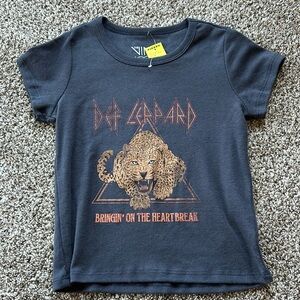 i’m selling this def leppard graphic tee